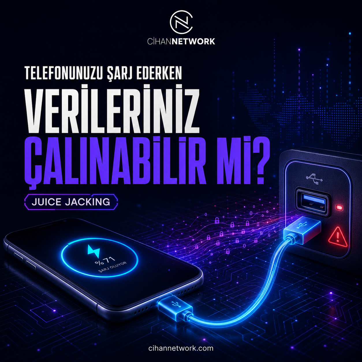 Telefonunuzu Şarj Ederken Verileriniz Çalınabilir mi?